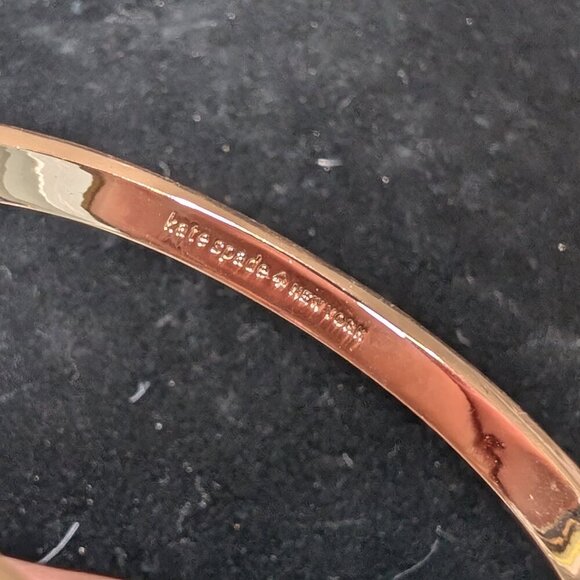NWOT Kate Spade Pave Bangle “Ready Set Bow” - Picture 5 of 6